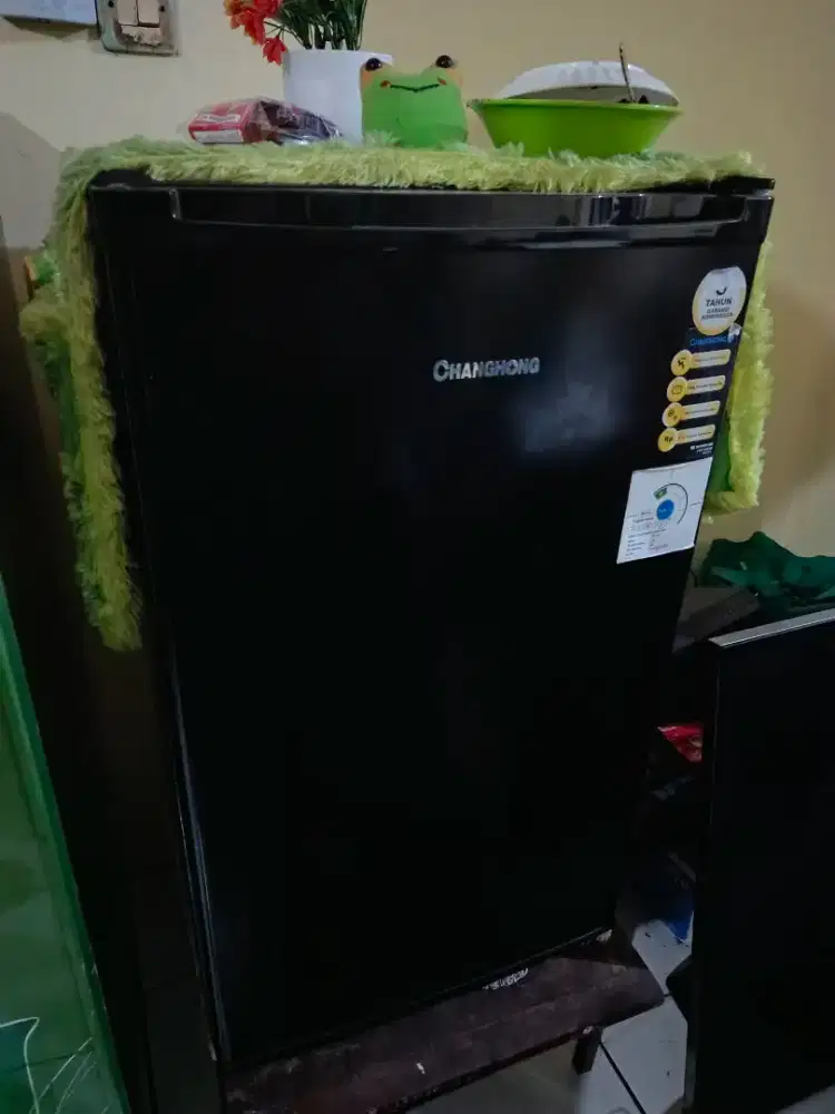 Kulkas changhong 1 pintu setangan dr baru low watt