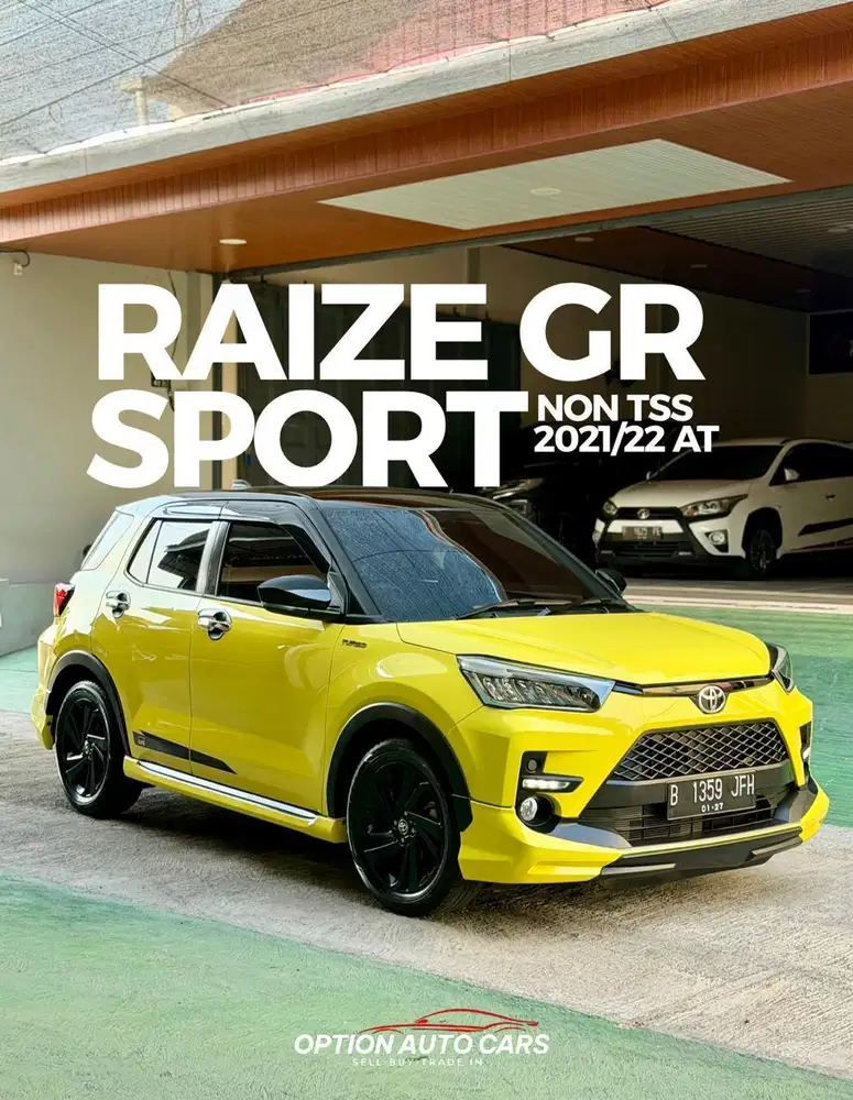 DijuaL (DP 35jt) Raize GR Sport 2021/22 Automatic Low KM Istimewa!