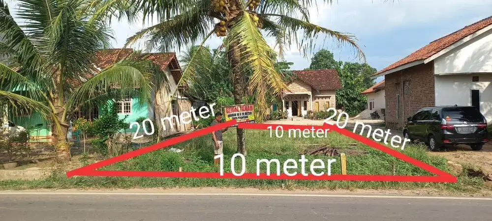 Dijual tanah SHM tanpa perantara
