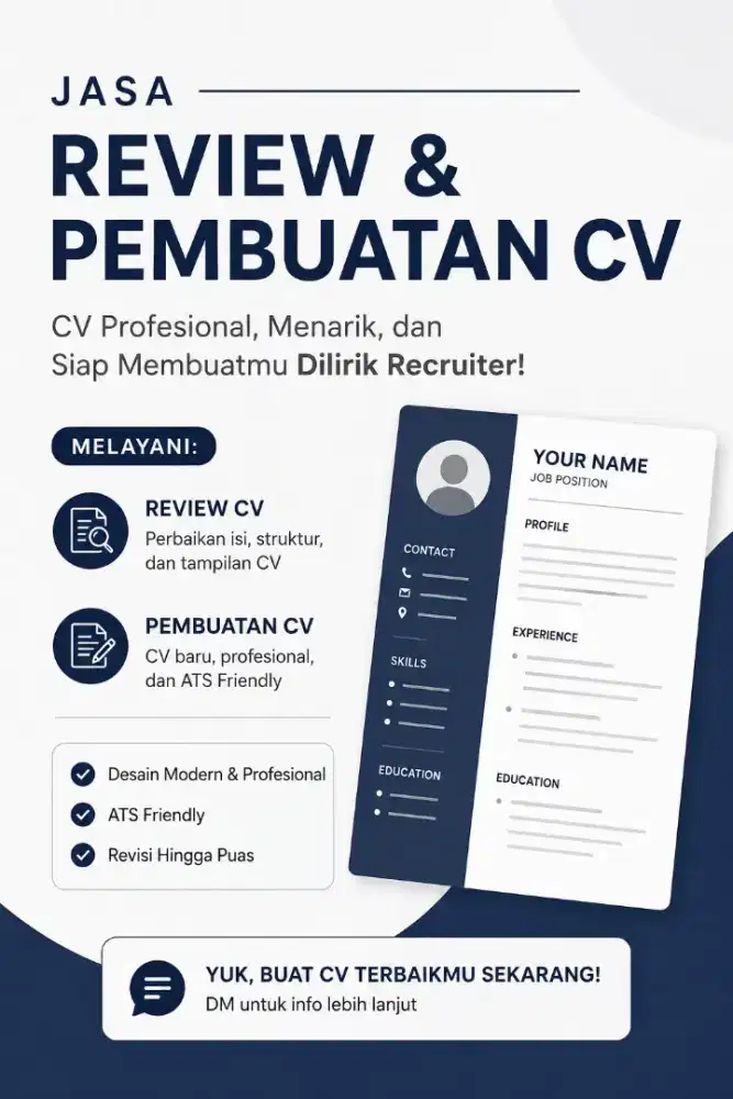 Jasa pembuatan CV