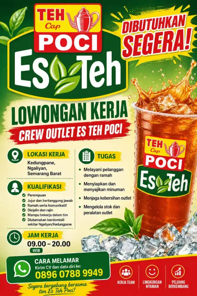 Loker Jaga Es Teh