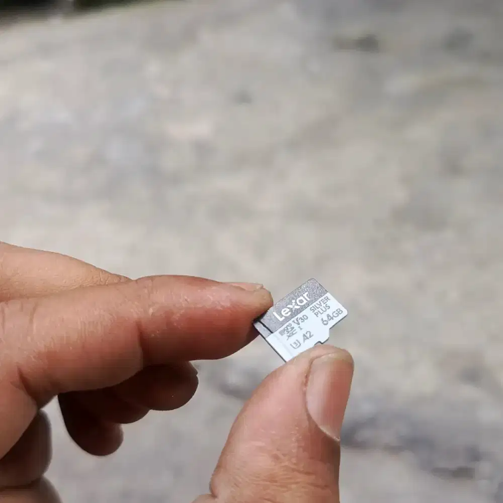 Micro SD lexar silver plus 64gb original