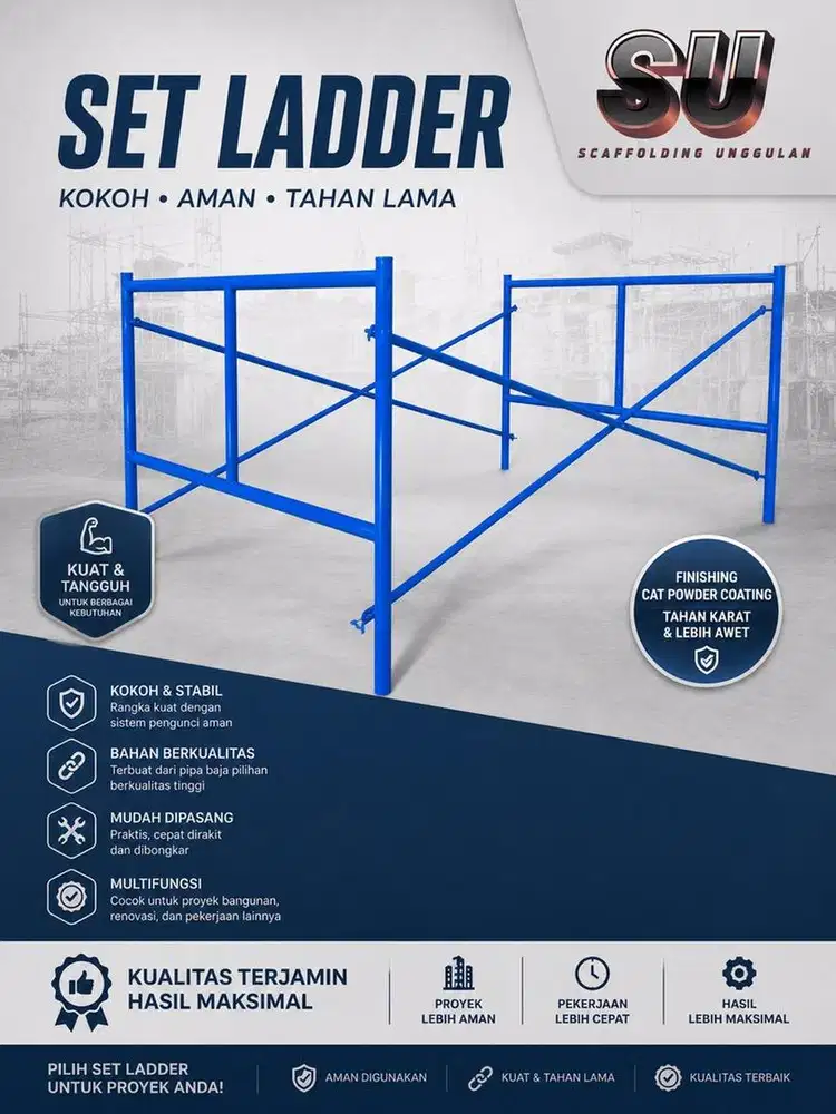 SET LADDER/SETENGAH SCAFFOLDING