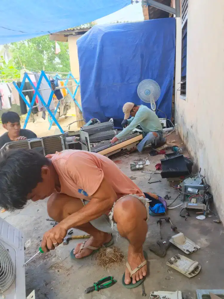 Terima AC rusak atau mati total