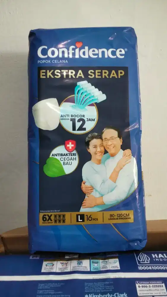 Pampers Dewasa Popok Celana ukuran L merk CONFIDENCE