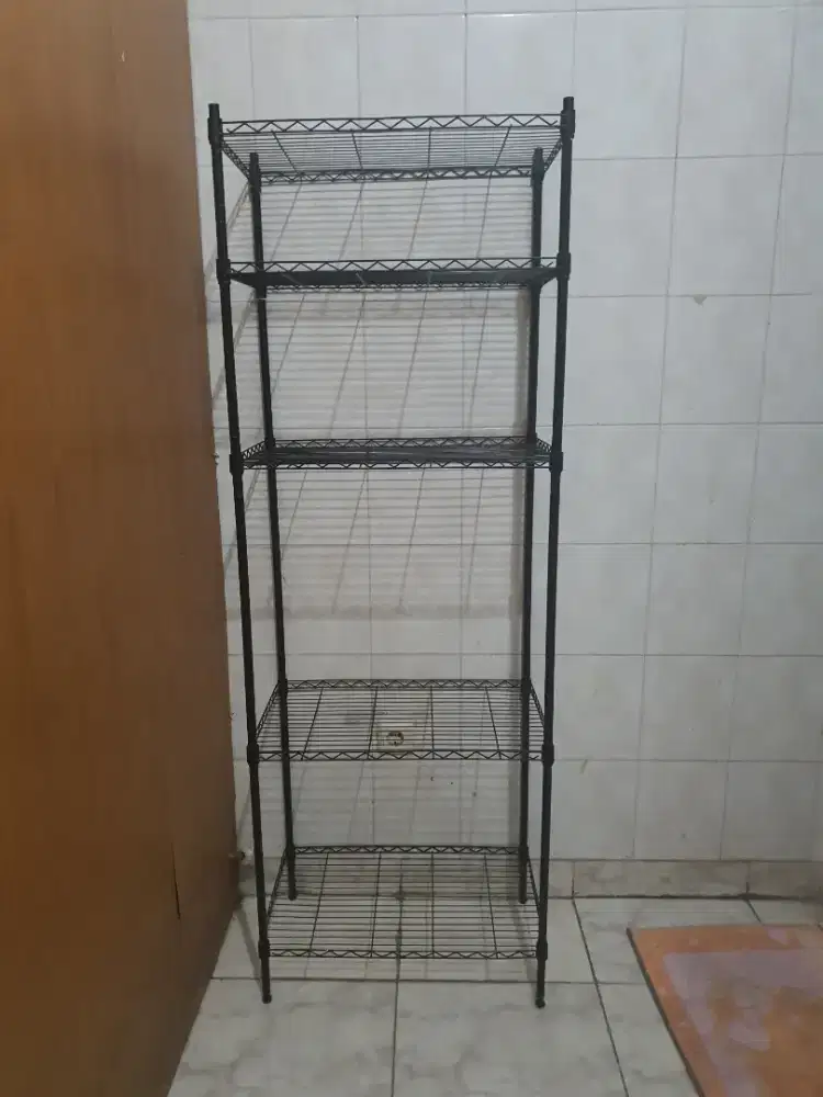 Rak Besi susun 5 tingkat