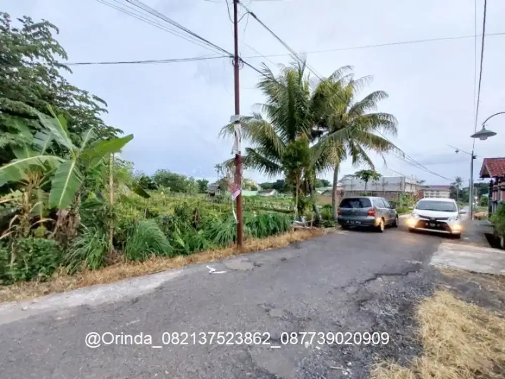 LT 600 LD10 SHMP DEKAT UII TERPADU JL KALIURANG KM 15 TANAH DEGOLAN DEKAT CANDI PANDANARAN PAMUNGKAS COCOK KOST EKSKLUSIF, RUMAH VILLA HOMESTAY MEWAH