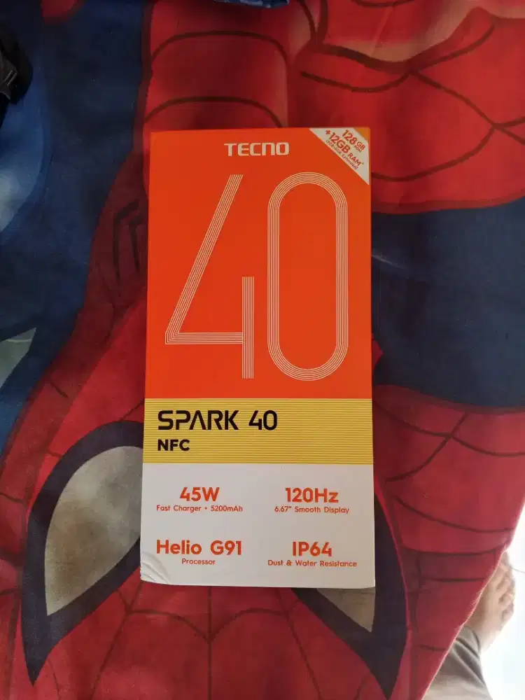Tecno spark 40 ram 6+6/128