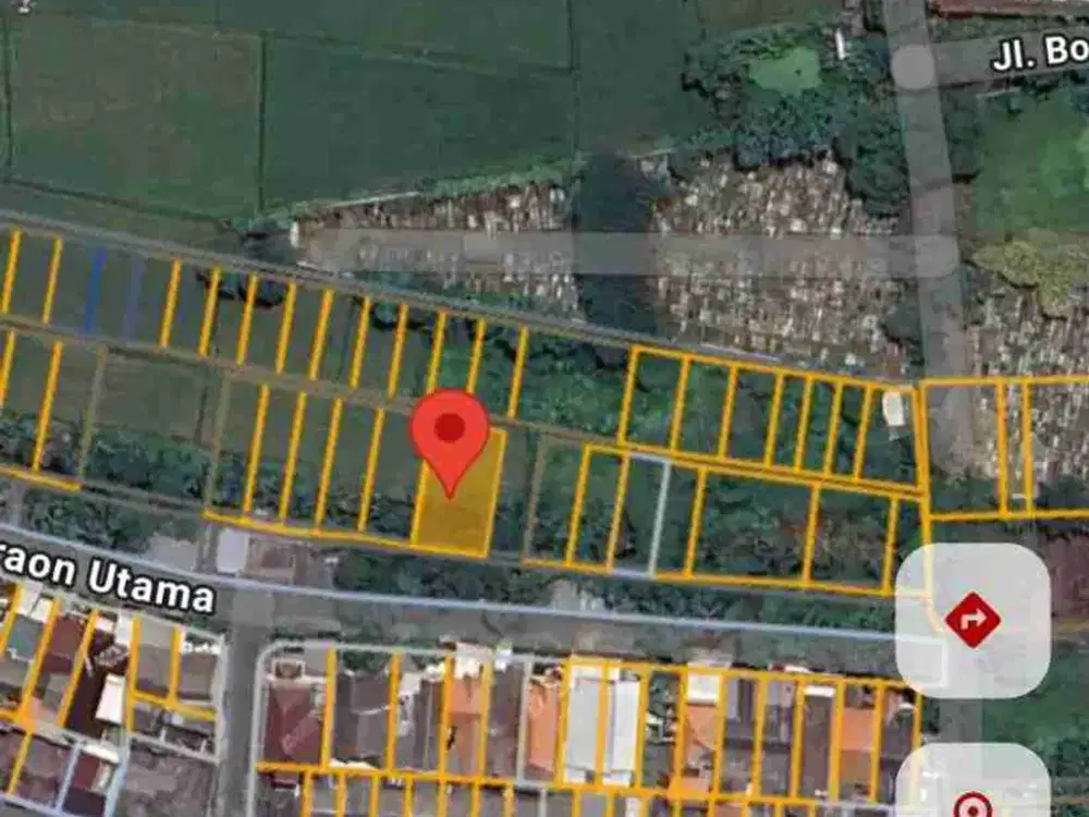 Dijual Via Lelang Tanah Cocok buat Invest di Karangpilang