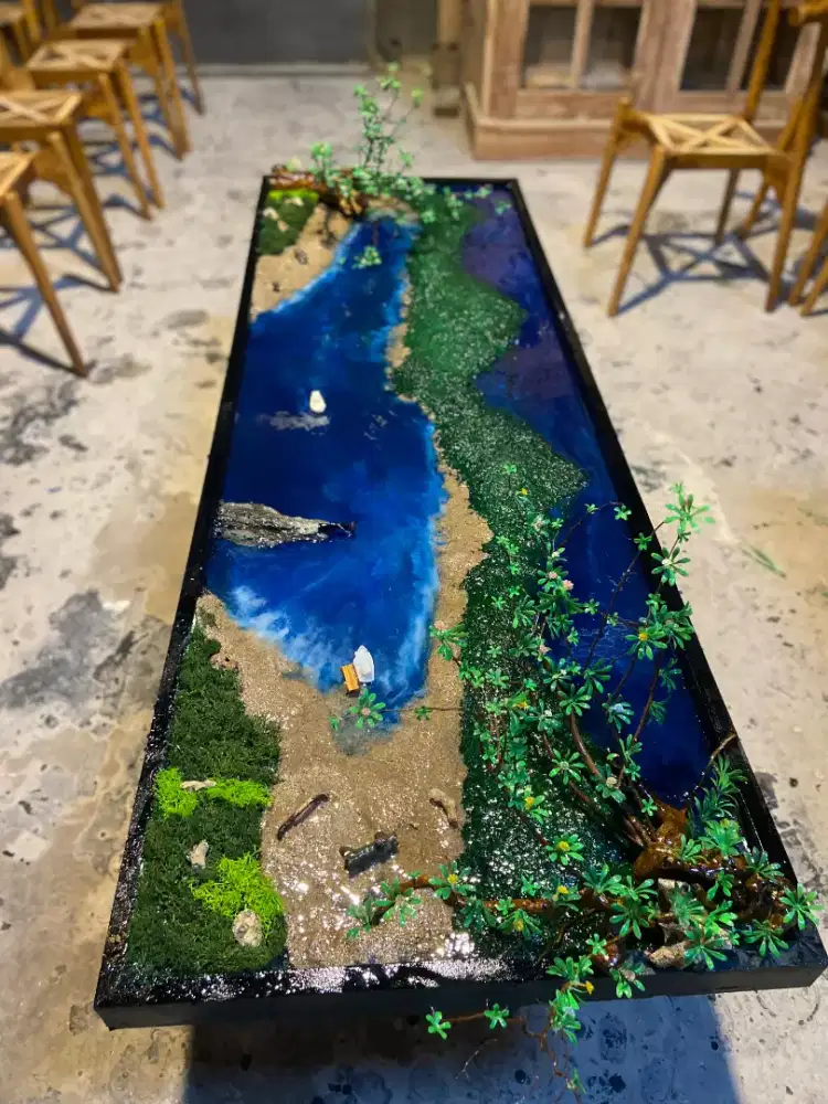 Meja Resin P250cmx L 70