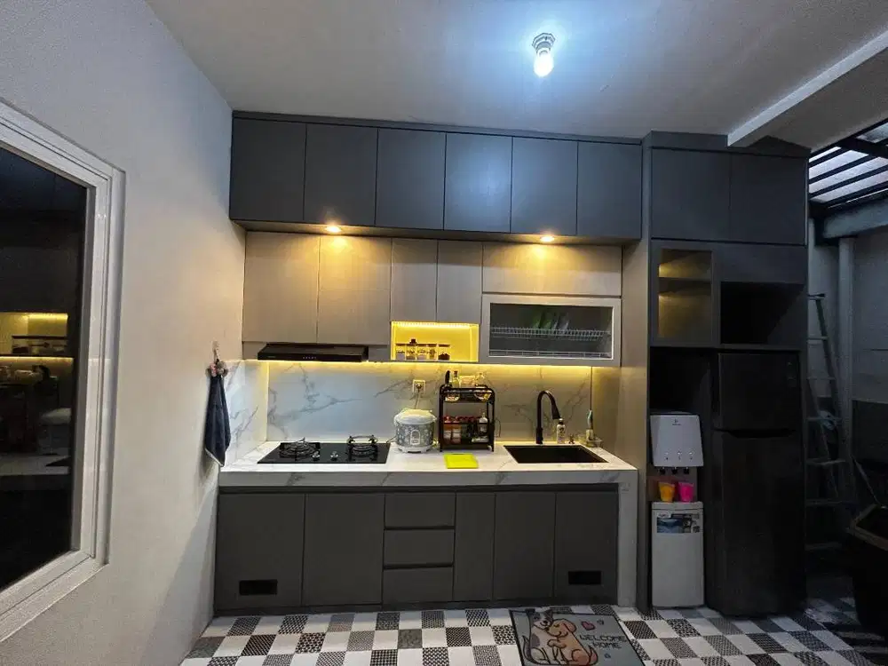CUSTOM KITCHEN SET KEKINIAN SIDOARJO SURABAYA SEKITAR