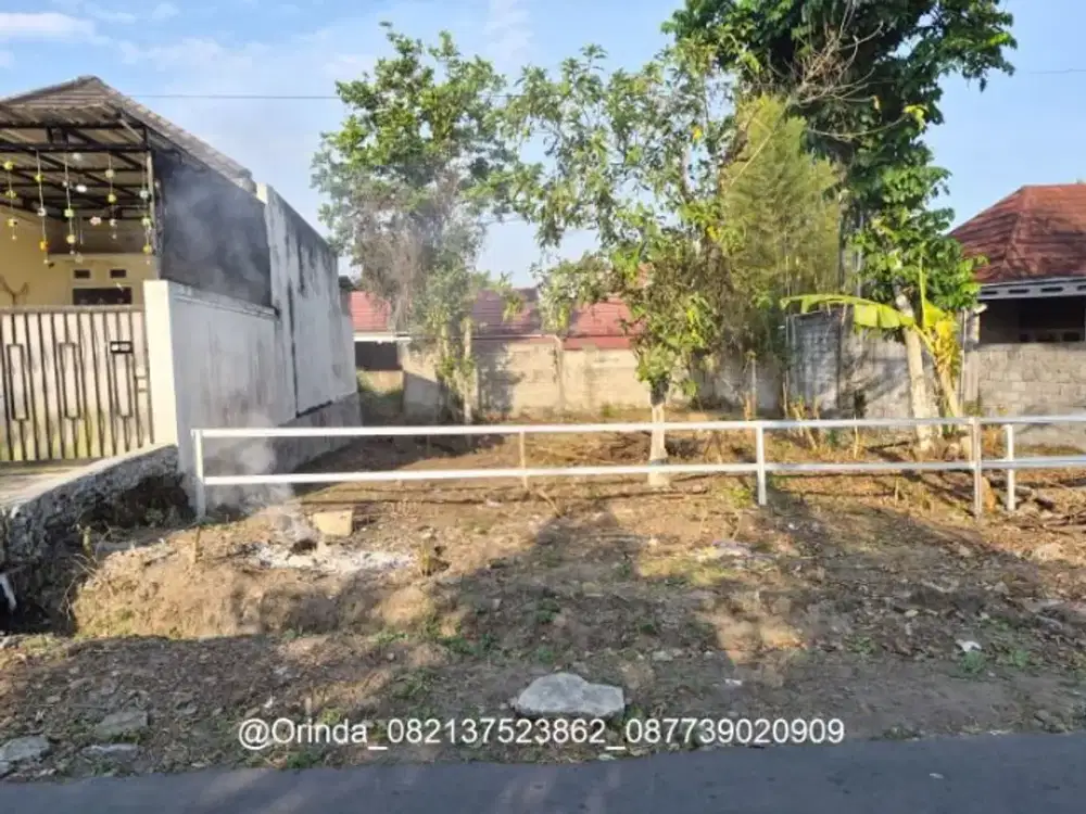 LT 337 LD13 JL KALIURANG KM 13 KLIDON NGAGLIK TANAH SHM DEKAT KAMPUS UII TERPADU JAKAL, CANDI PANDANARAN, PAMUNGKAS, PPPG KESENIAN, BESI,RS GRAMEDIKA