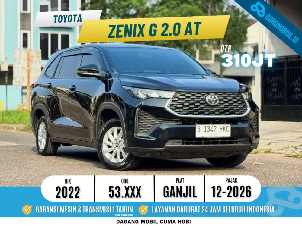Full original !! Toyota Innovq Zenix G 2.0 at 2022