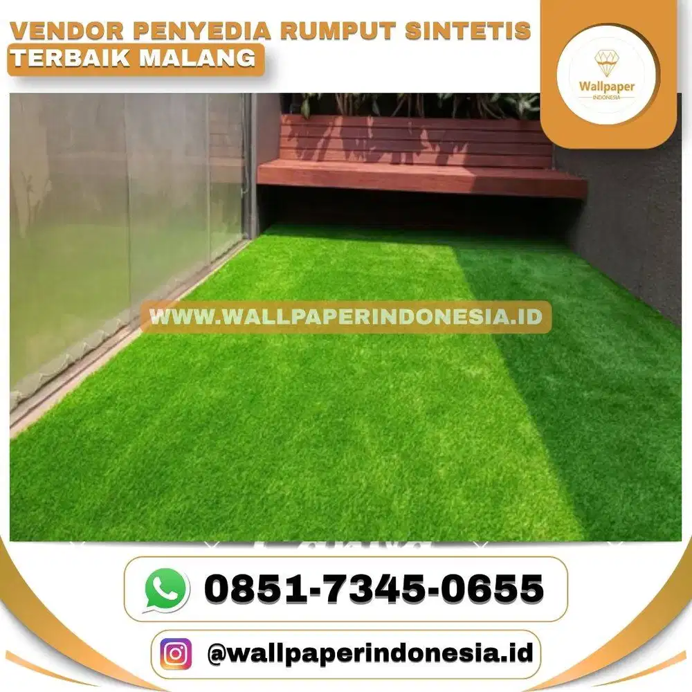 VENDOR PENYEDIA RUMPUT SINTETIS TERBAIK MALANG