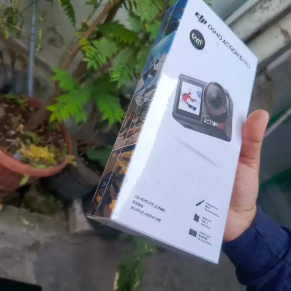 Dji action 5pro adventure combo New & segel