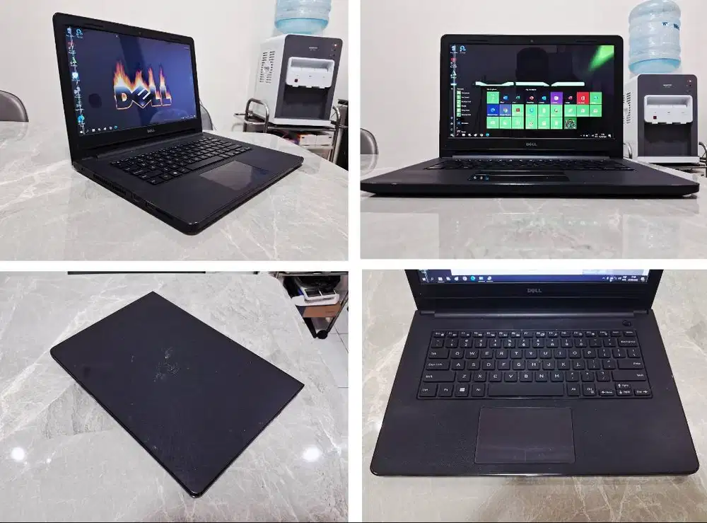 Laptop DELL 14 4GB SSD ReadyUp Batre BARU Win ORI SLIM Mulus Garansi