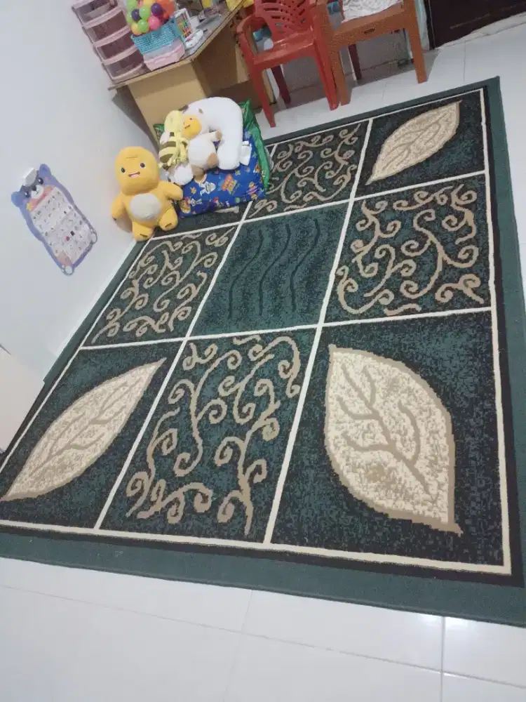 Karpet ruang tamu tebal