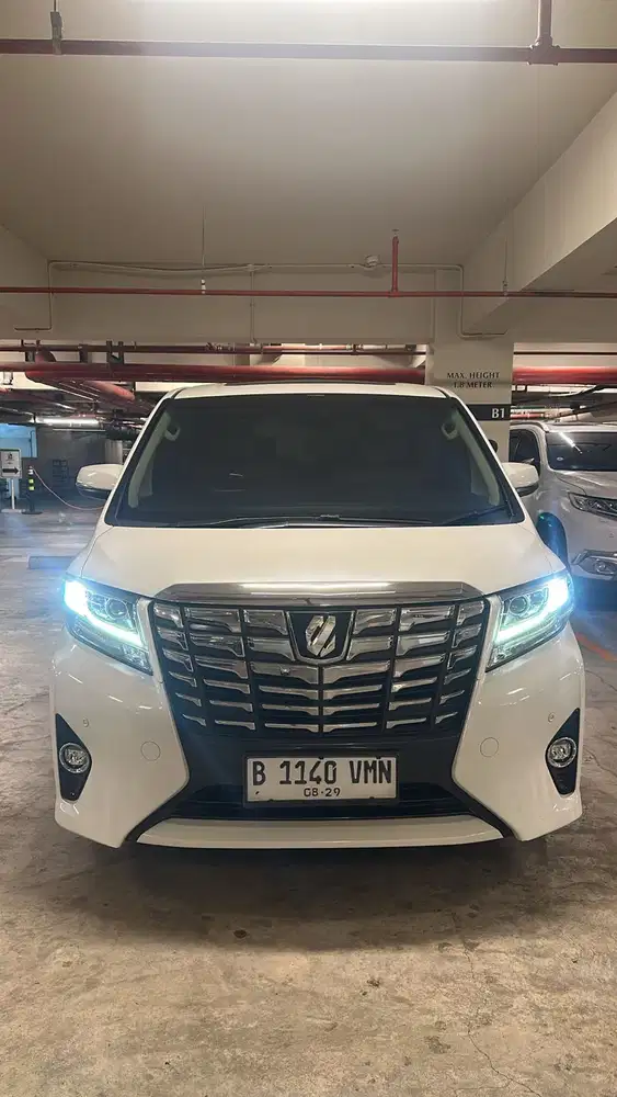 Toyota Alphard G ATPM 2017 White putih jual cepat alphard 2016/2018