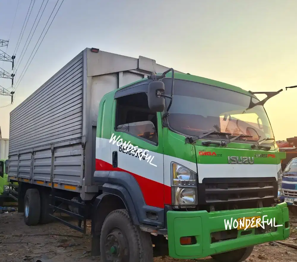 Isuzu GIGa 245PS Wingbox 7.5mtr 6ban Ors Turbo Bio Solar Hino Fuso