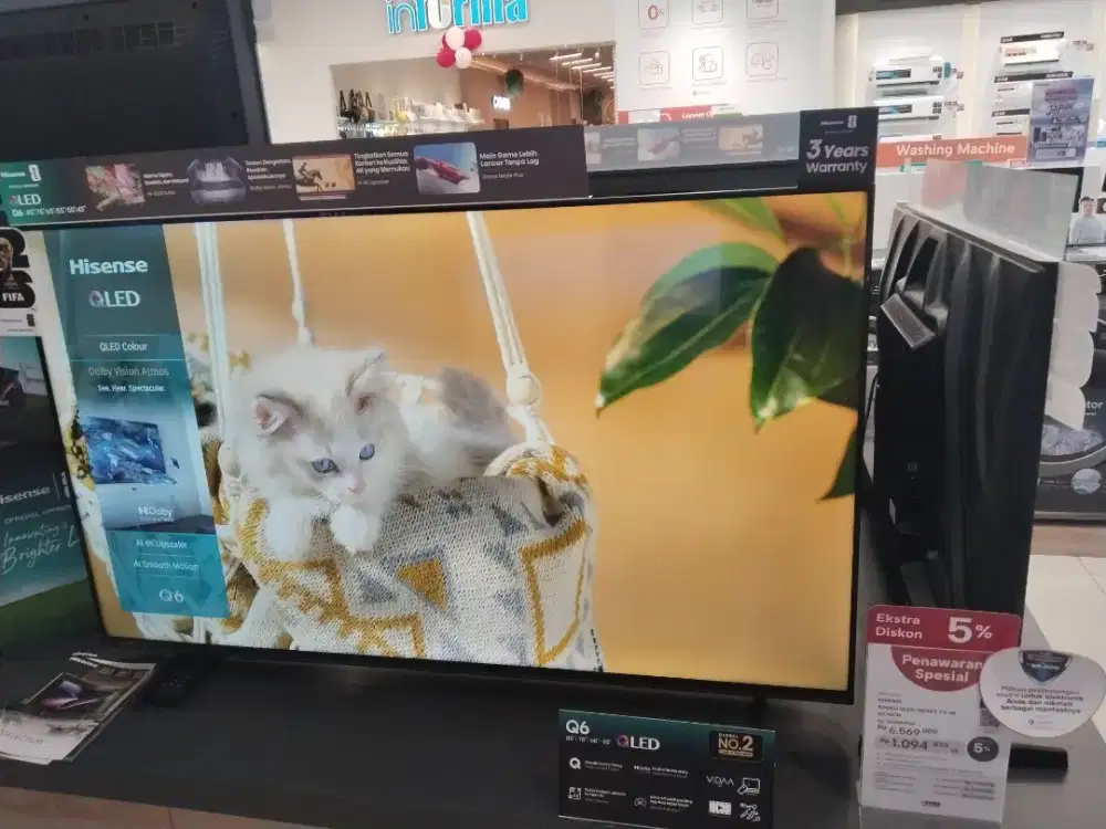 HISENSE 50Q6Q SMART TV 4K