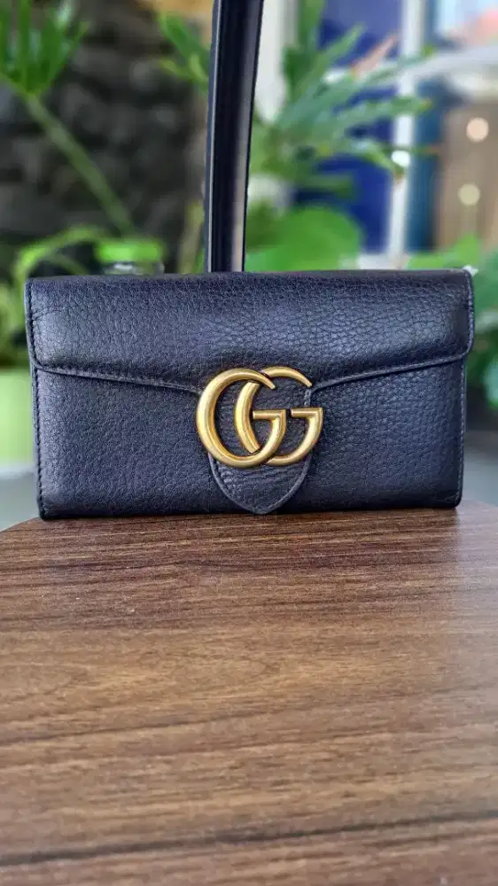 Dompet panjang Gucci made in italy