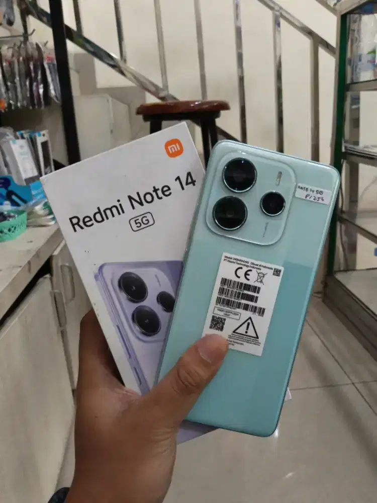 Redmi note 14 5g ram 8/256 second