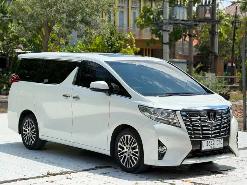 Toyota Alphard G atpm Matic 2016