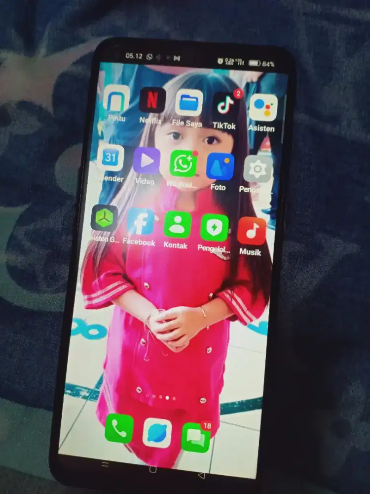 Hp oppo reno 5 5g masih mulus pemakean cewe