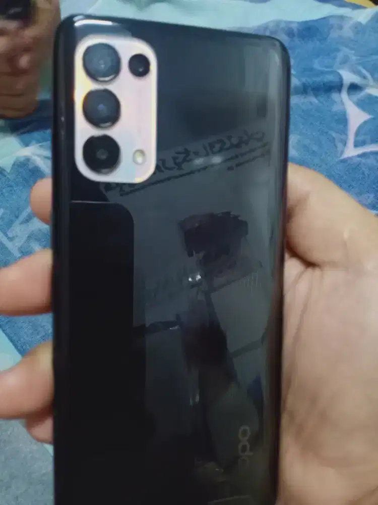 Hp oppo reno 5 5g masih mulus pemakean cewe