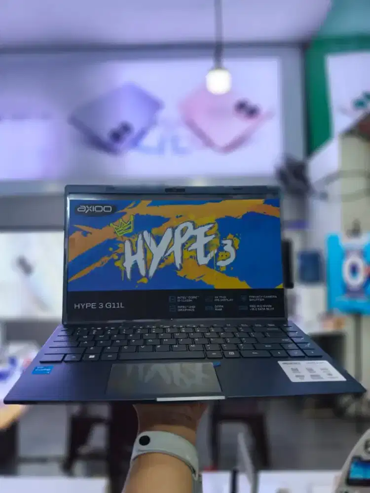 AXIOO HYPE INTEL CORE I3 RAM 8GB SSD 256GB SIAP PAKAI