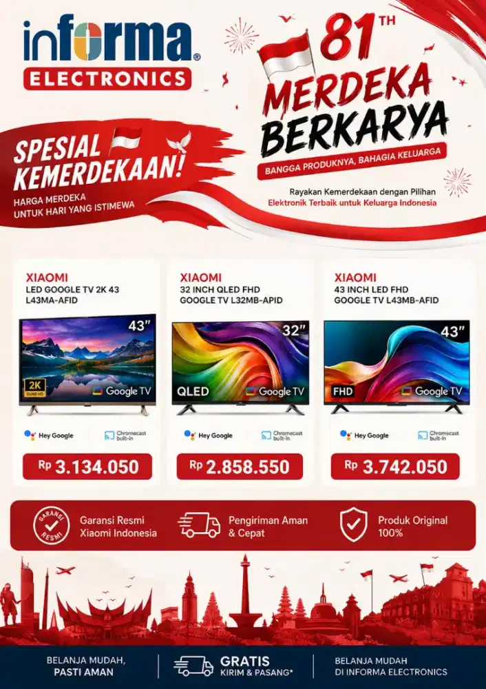 Google Televisi XIAOMI
