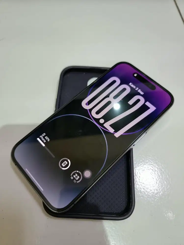 Iphone 14 pro 128gb purple all operator 5G batangan inter ZD/A