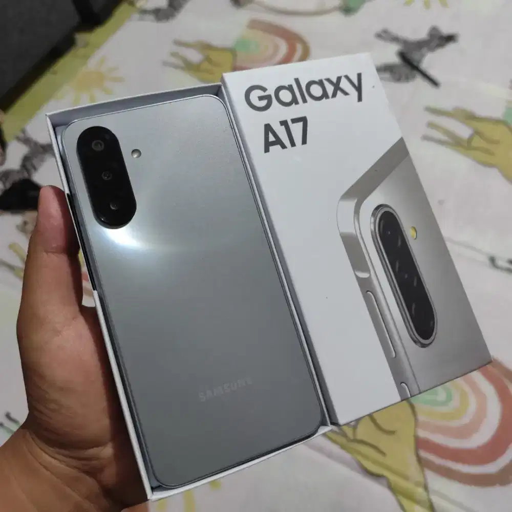 Samsung A17 4G NFC ram 8/128 fullset mulus
