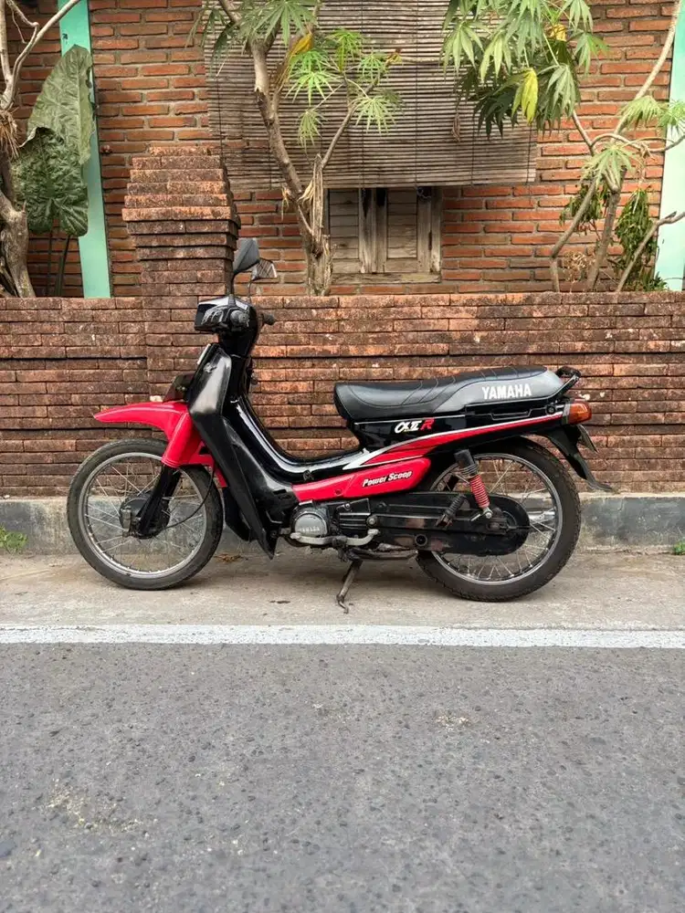 Yamaha Alfa 1991 Hitam Lidah Merah