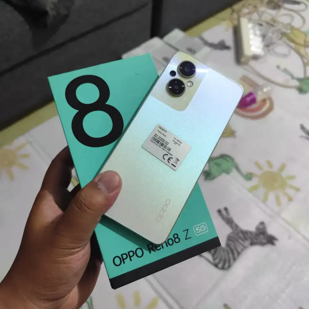 Oppo Reno 8z ram 8/256 fullset mulus