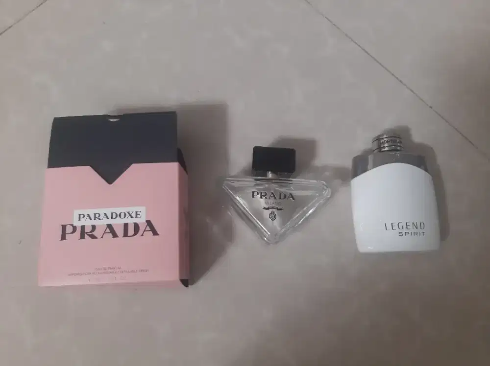 Botol parfum prada mountblank