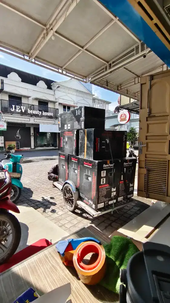 Kurir bawak becak barang ( Kopling )