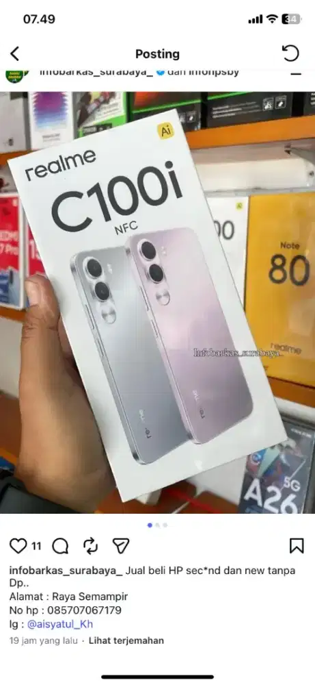 Hp baru dan second