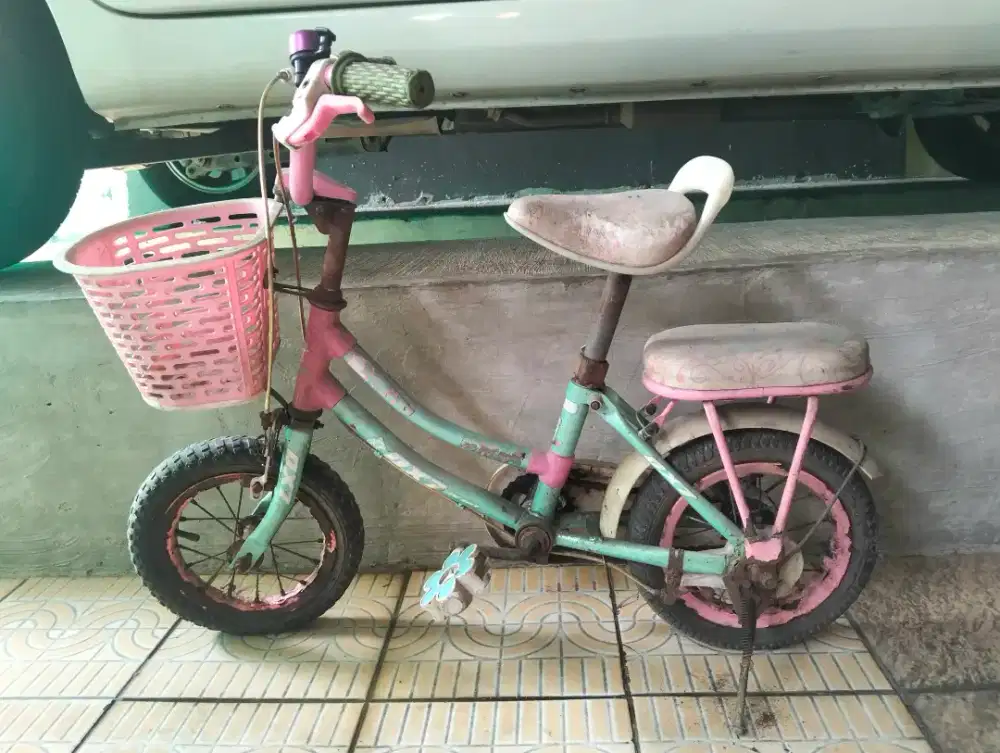 Sepeda anak ada boncengan