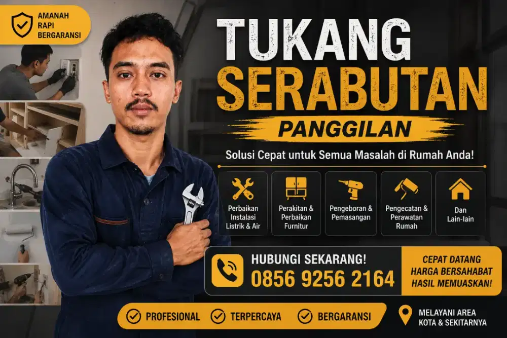 Jasa Tukang Serabutan Panggilan