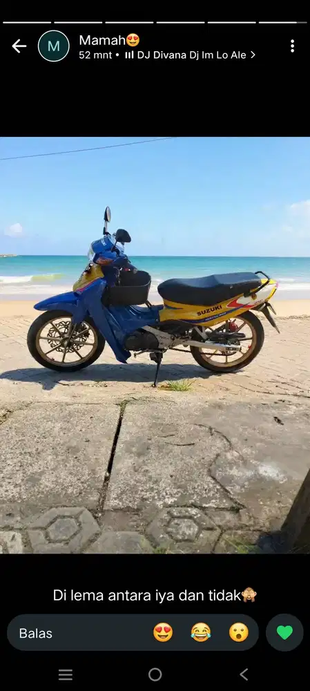 Juat motor satria 120r