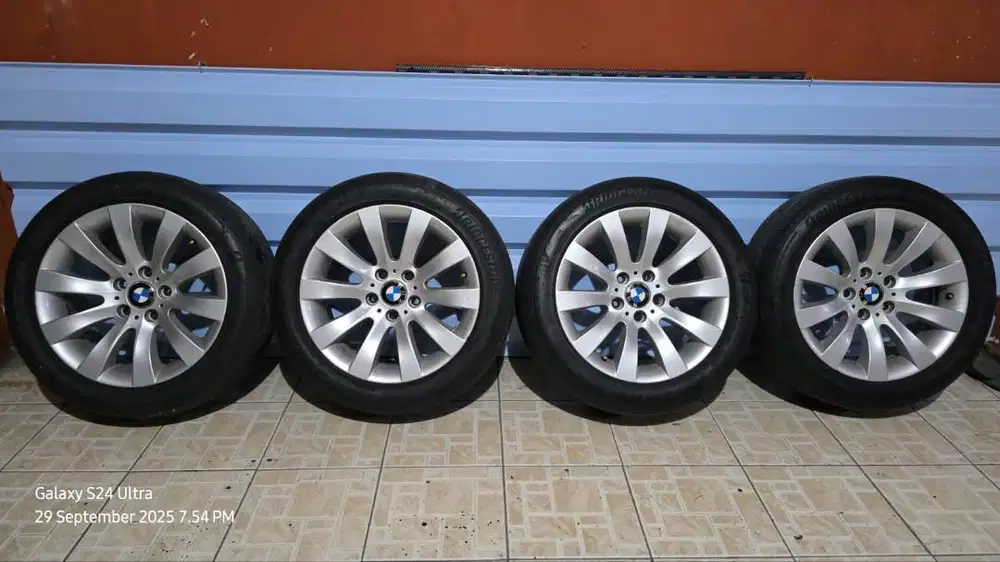 velg R17 BMW E60, Ban Bridgestone Turanza