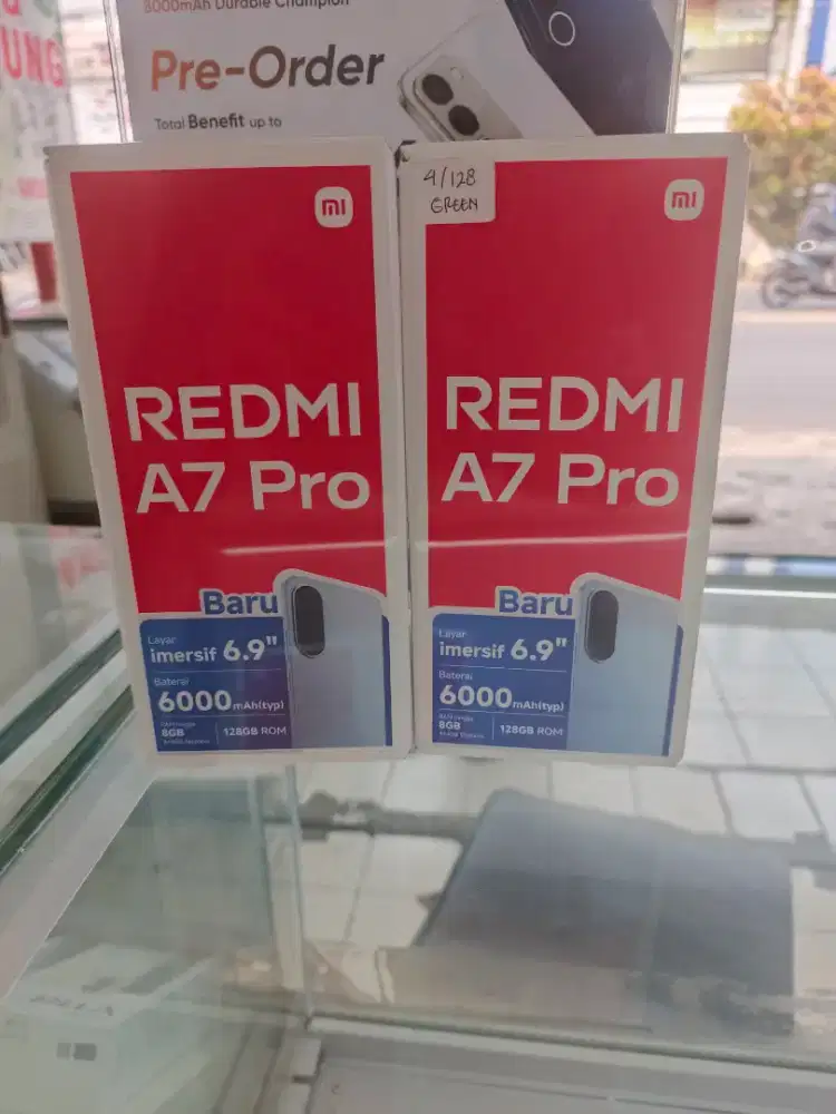 redmi A7pro segelbox resmi