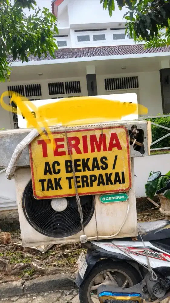 Terima AC rusak tak terpakai, siap jemput kelokasi