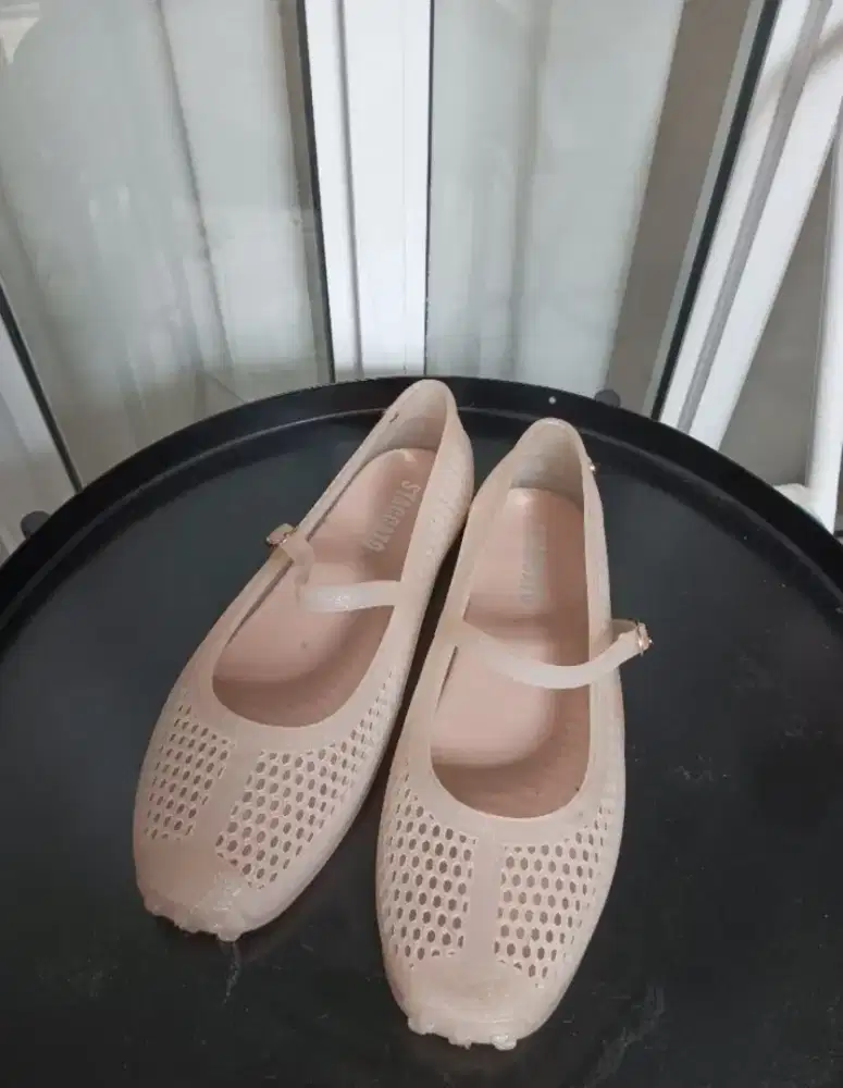 STACCATO Pink Jelly Flat Shoes