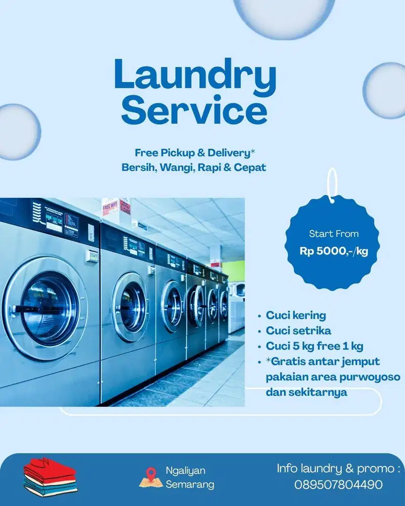 Jasa Laundry Free Delivery Antar Jemput Pakaian