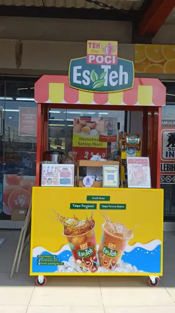 SPG STAND TEH POCI DI SUPERINDO HARAPAN KITA