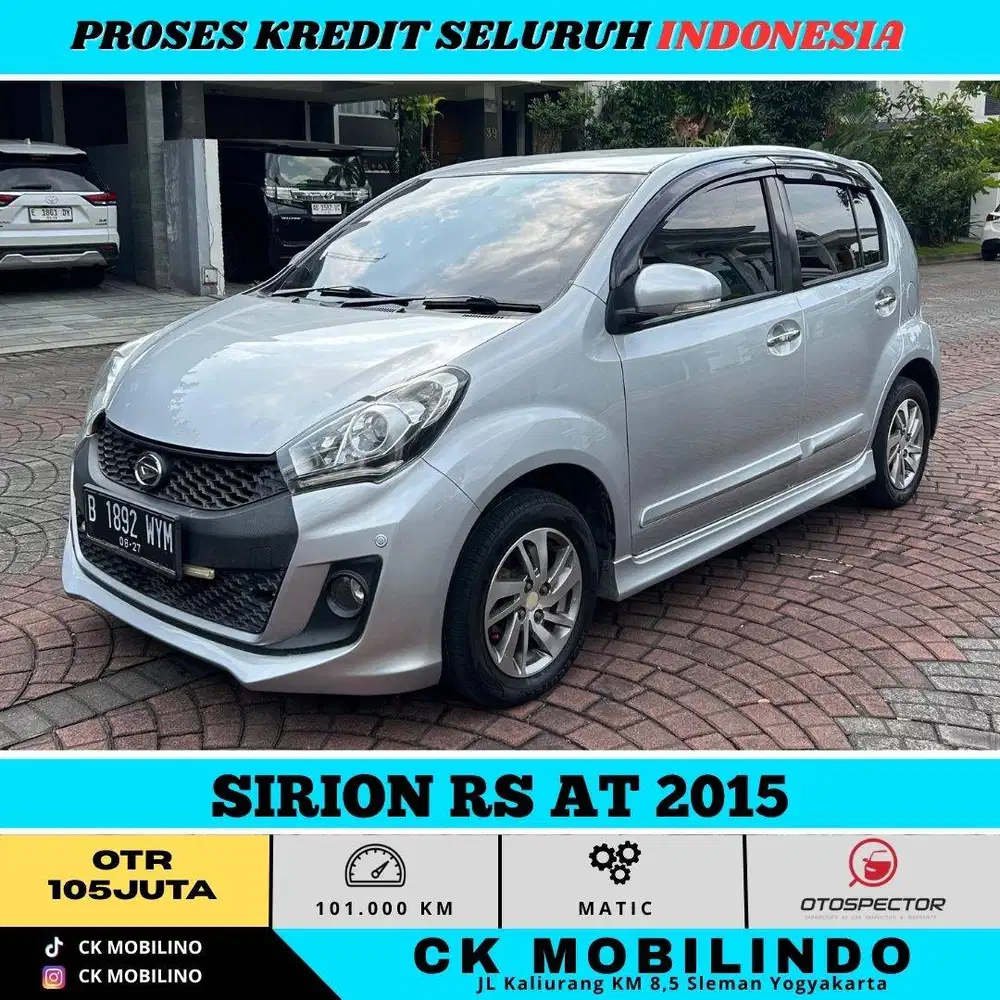SIRION RS AT 2015 SILVER PEMAKAIAN 2016