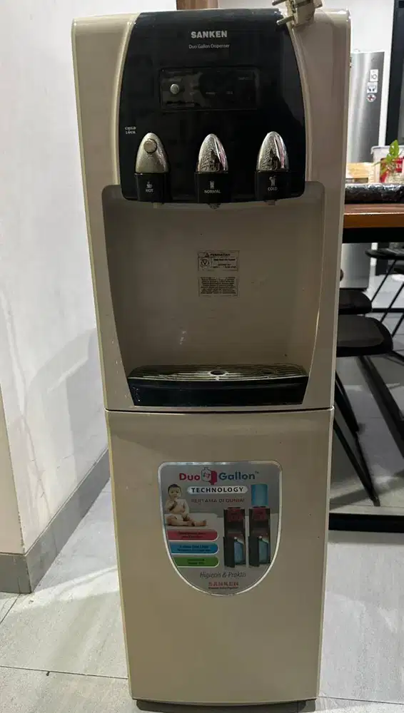 Dispenser Sanken Dua Galon / Duo Gallon