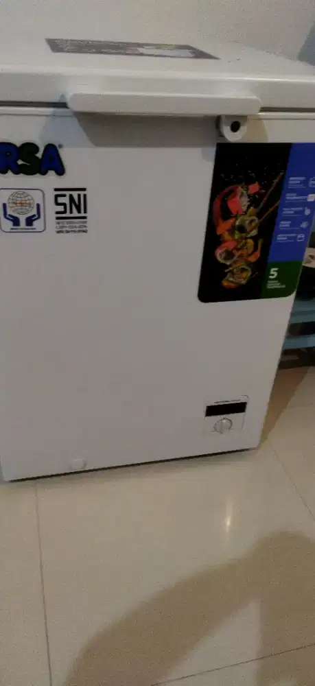 JUAL FREEZER LOW WATT KONDISI BARU